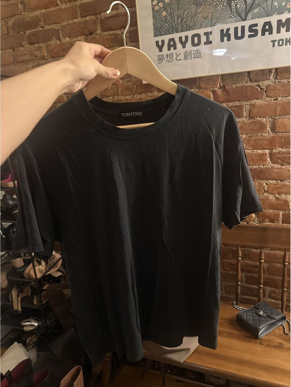 Tom ford black t shirt size 50 medium